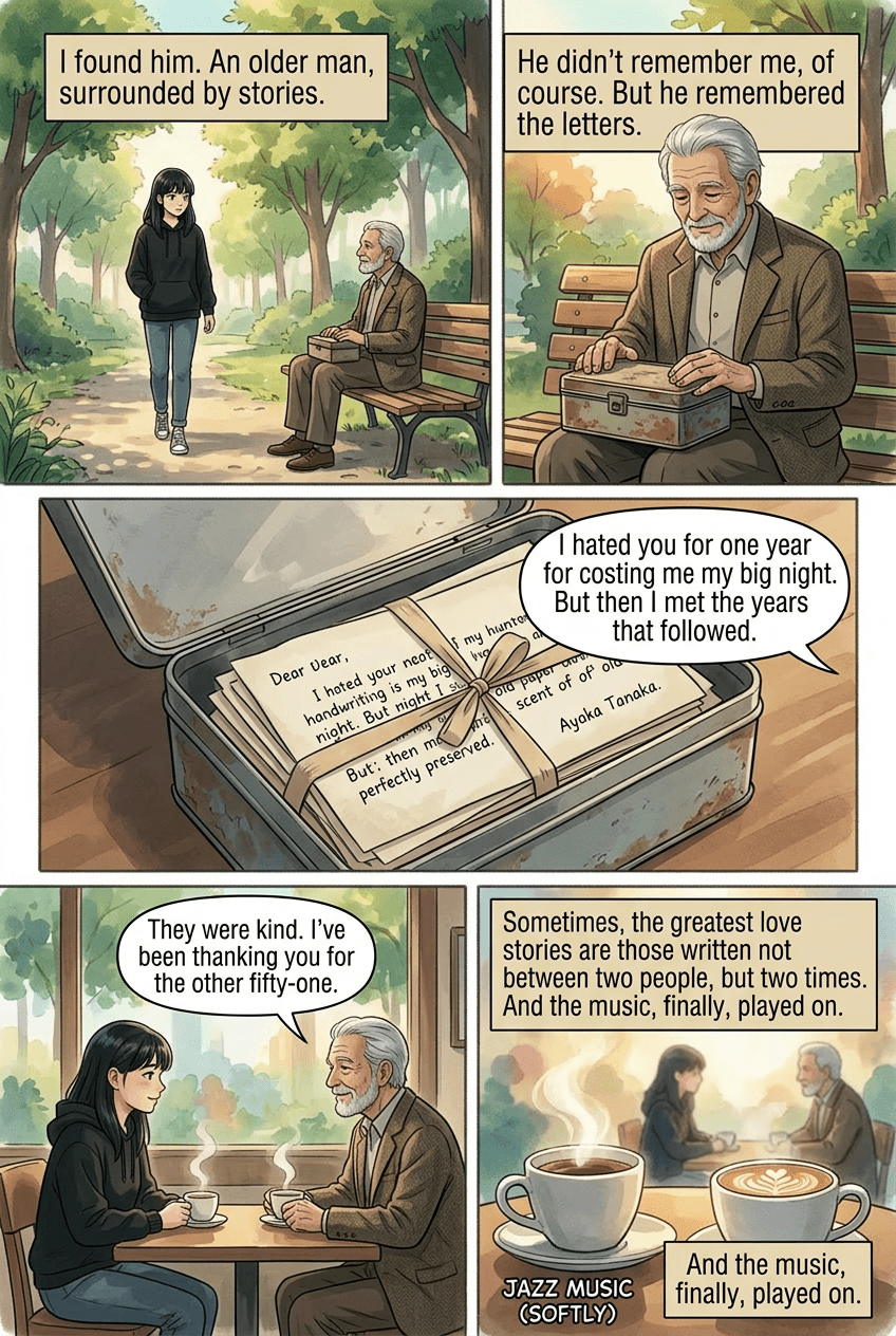 Letters in the Wall, page 10 of 10, Anime Film style