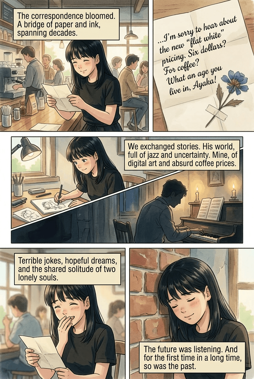 Letters in the Wall, page 4 of 10, Anime Film style
