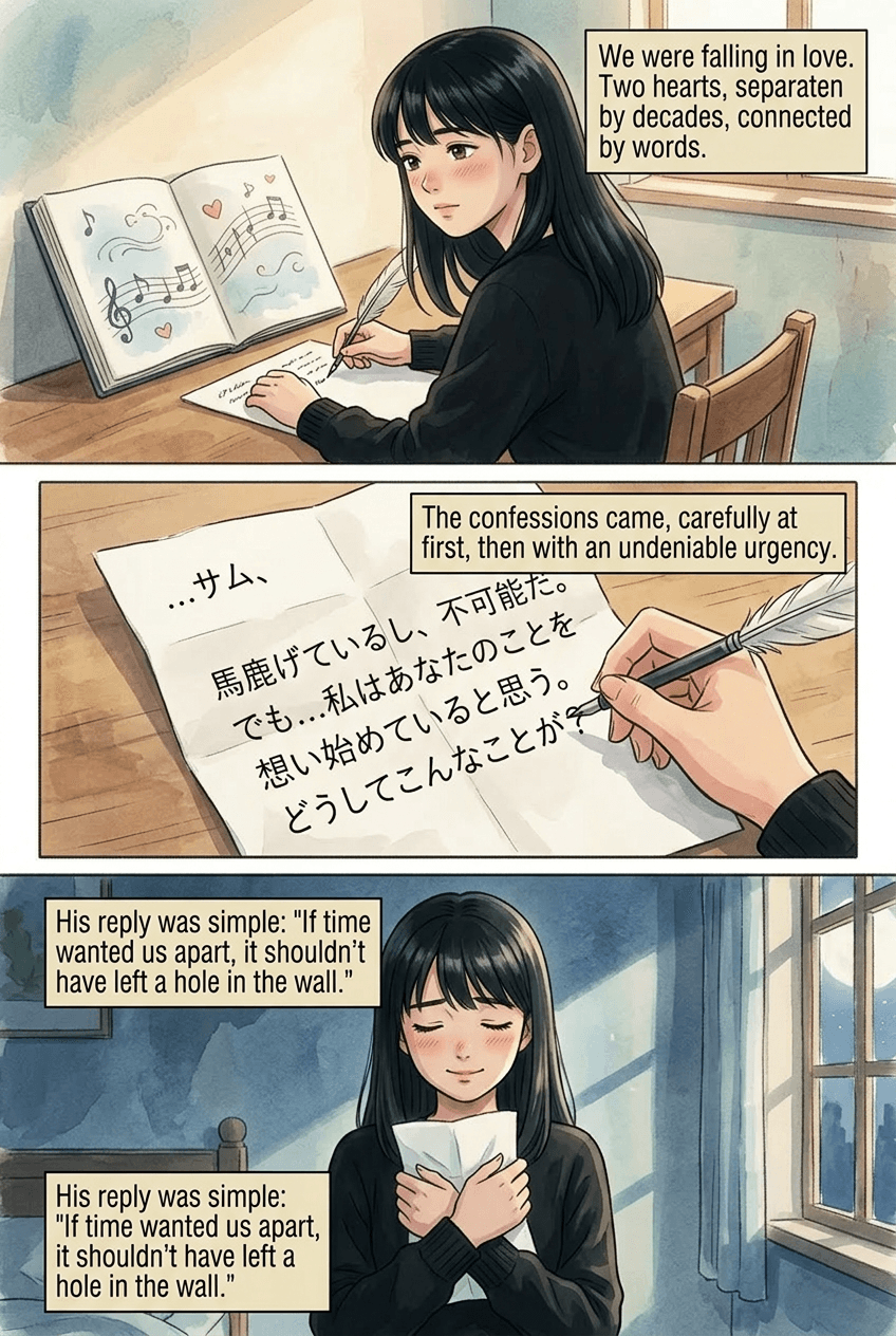 Letters in the Wall, page 6 of 10, Anime Film style