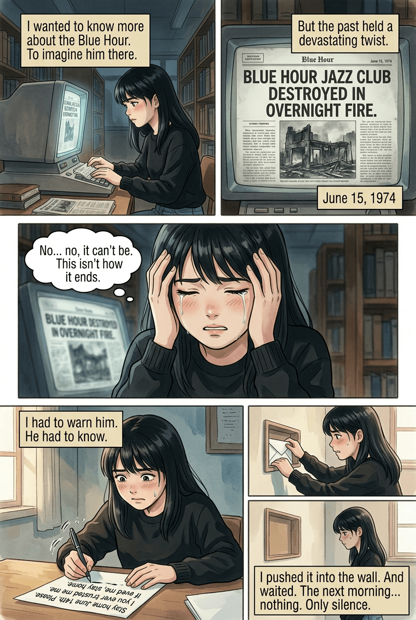 Letters in the Wall, page 8 of 10, Anime Film style