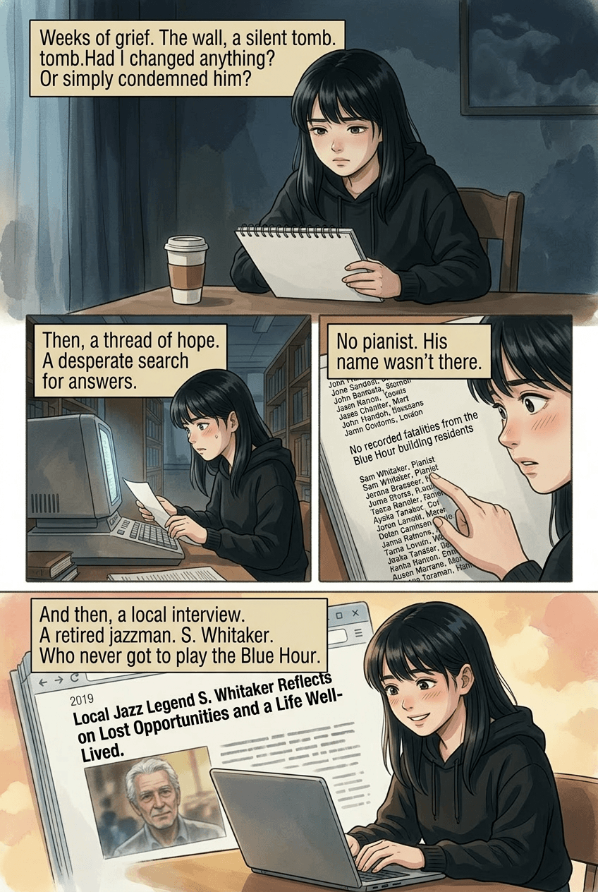 Letters in the Wall, page 9 of 10, Anime Film style