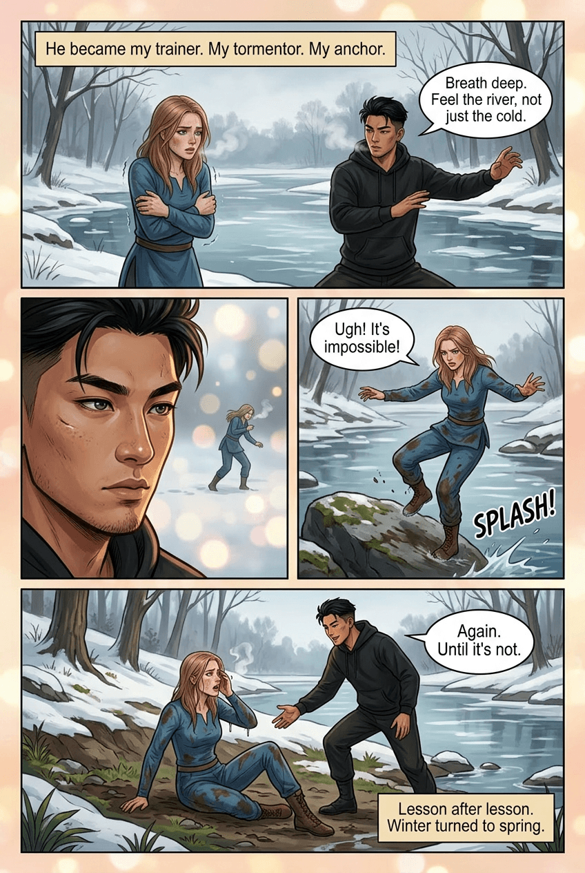 The Rogue Pack, page 2 of 8, Romance Webtoon style