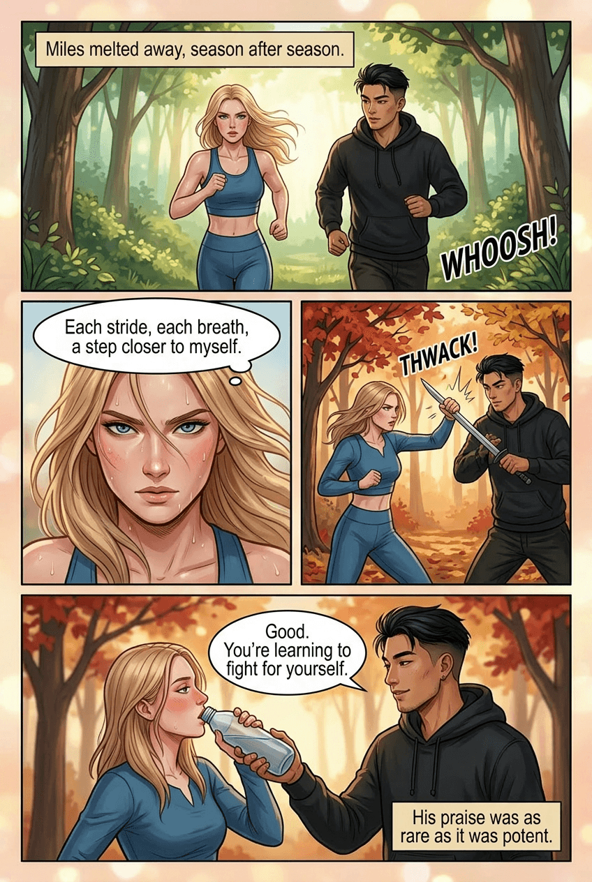The Rogue Pack, page 3 of 8, Romance Webtoon style