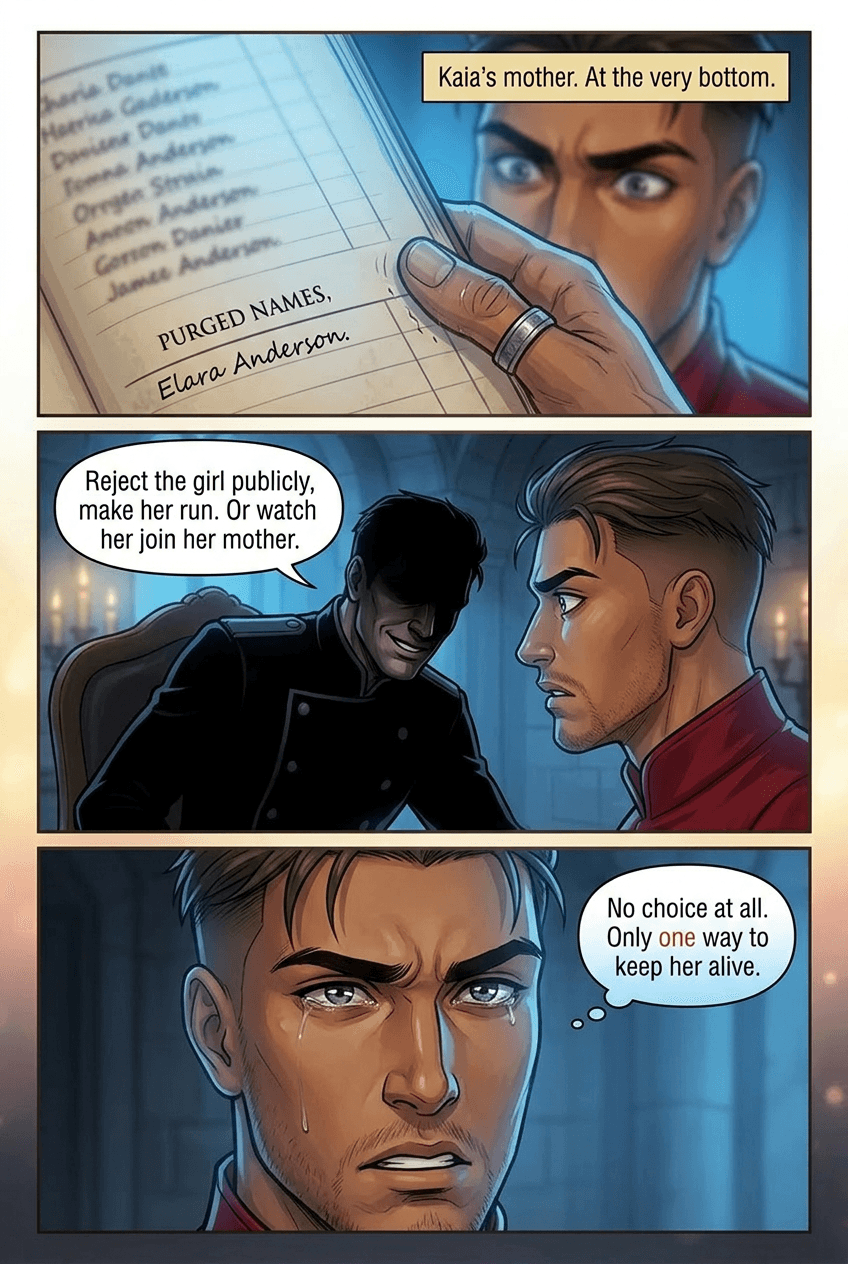 The Truth, page 5 of 8, Romance Webtoon style