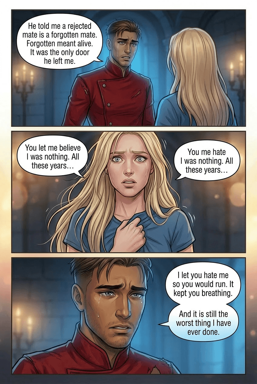 The Truth, page 6 of 8, Romance Webtoon style