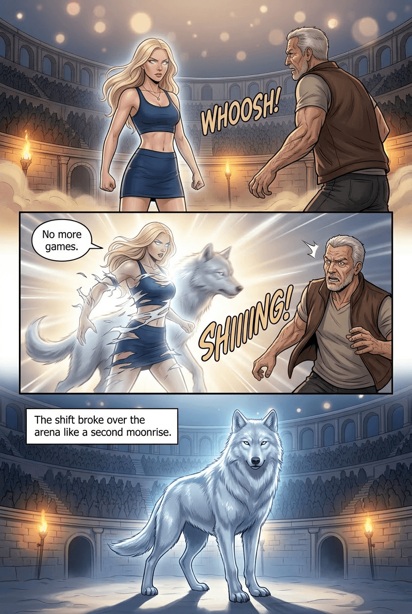 The Choice, page 3 of 8, Romance Webtoon style