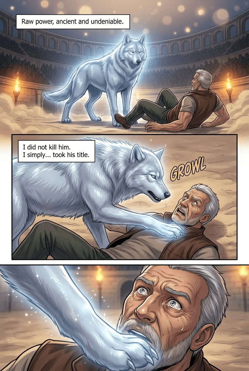 The Choice, page 4 of 8, Romance Webtoon style