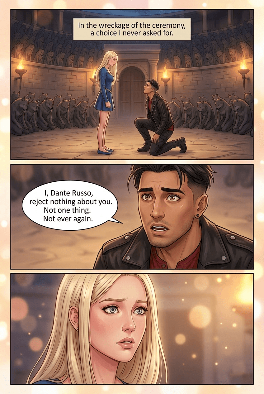 The Choice, page 6 of 8, Romance Webtoon style
