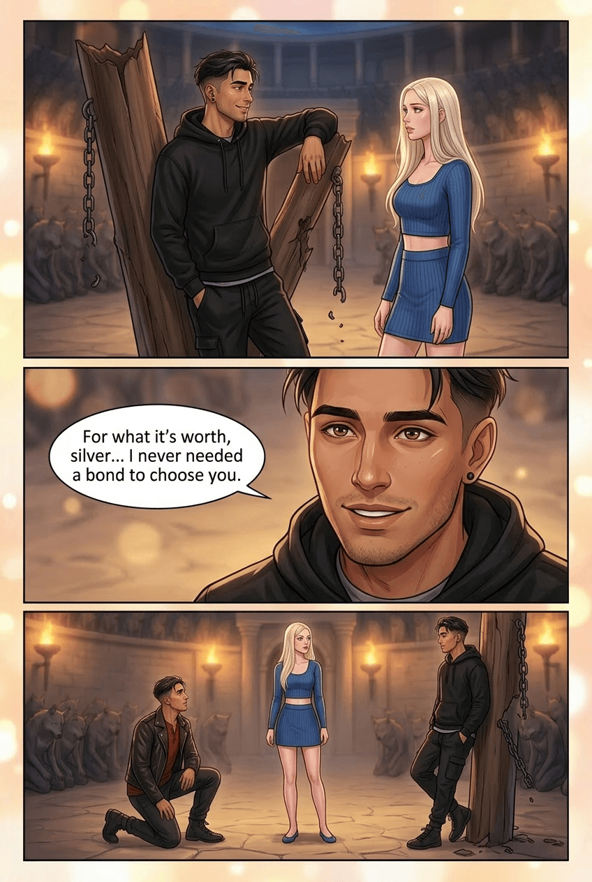 The Choice, page 7 of 8, Romance Webtoon style