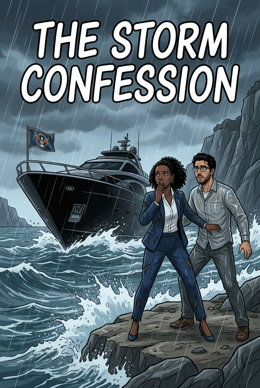 The Storm Confession, comic cover