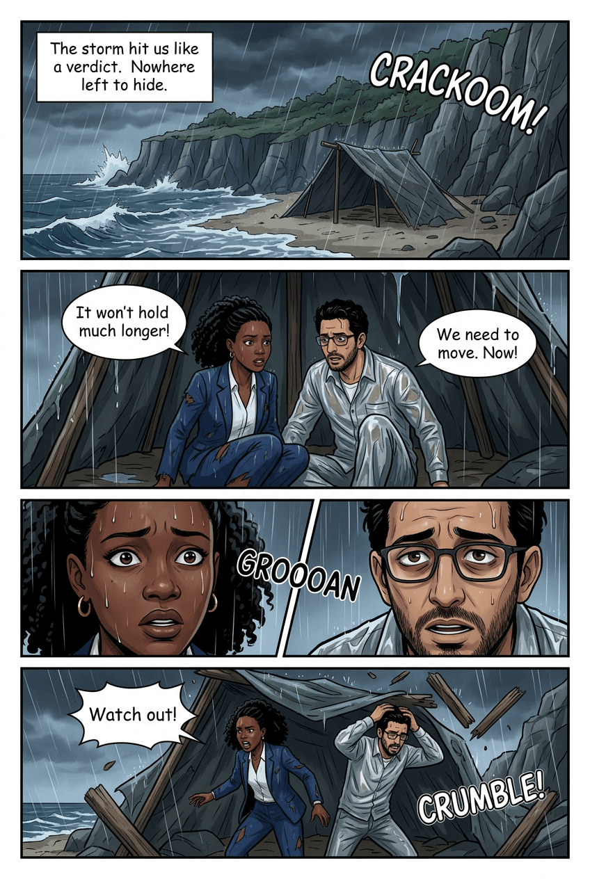 The Storm Confession, page 1 of 8, Manhwa style