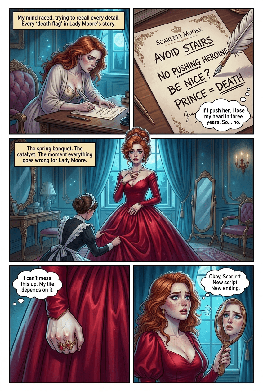 I Woke Up the Villain, page 3 of 8, Romantasy style