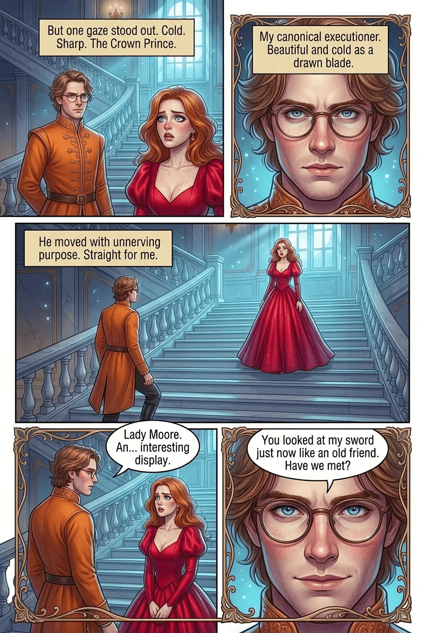 I Woke Up the Villain, page 6 of 8, Romantasy style
