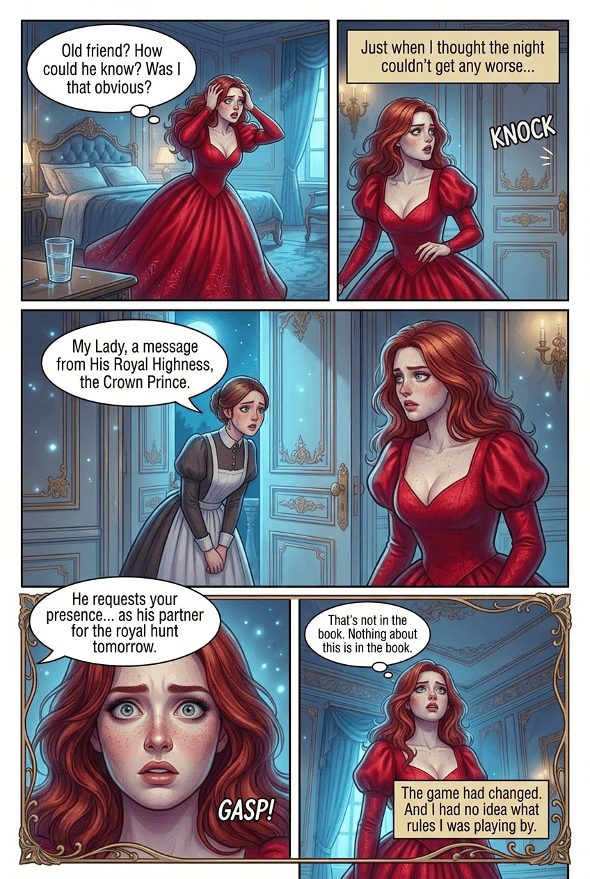 I Woke Up the Villain, page 8 of 8, Romantasy style