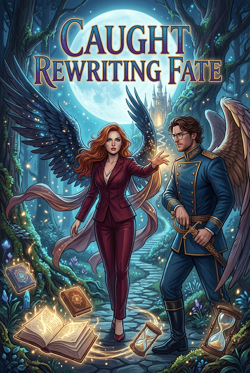 Caught Rewriting Fate, a 8-page comic made with Comikaze