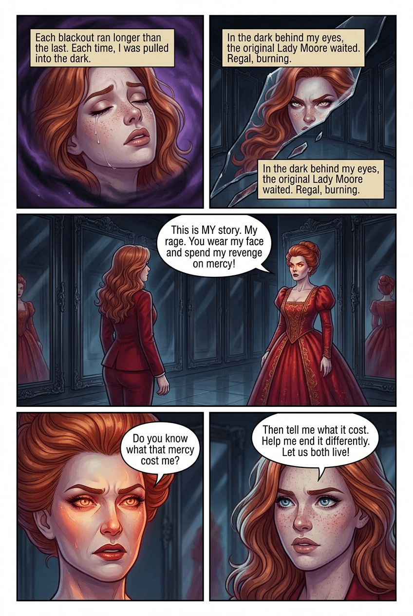 She Wants It Back, page 4 of 8, Romantasy style