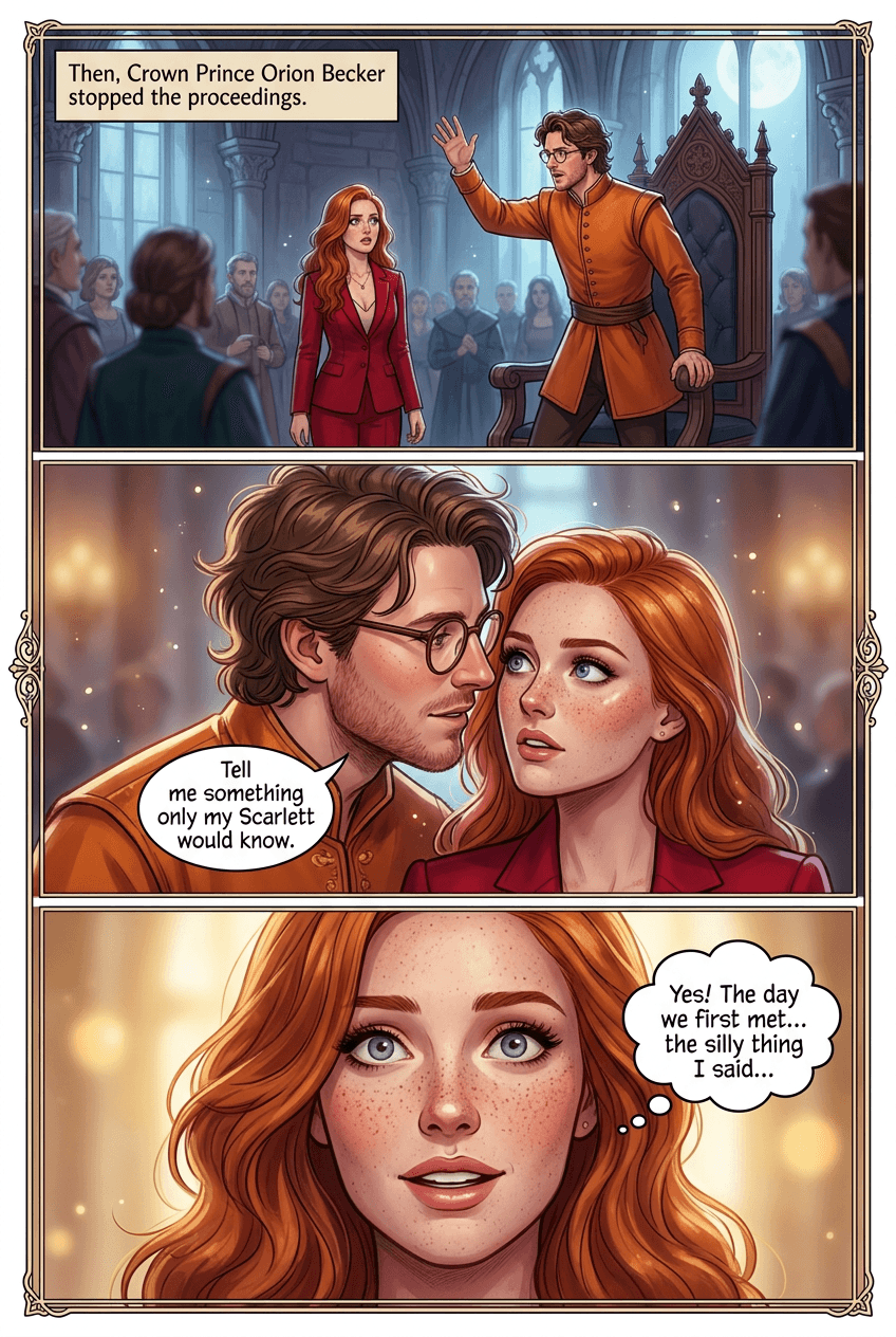 She Wants It Back, page 6 of 8, Romantasy style