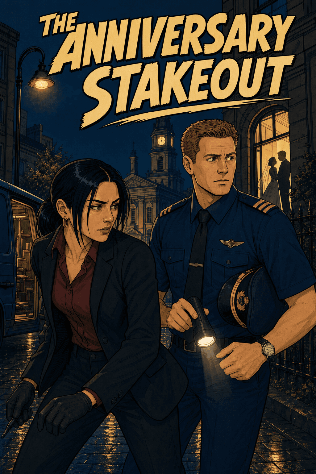 The Anniversary Stakeout, comic cover