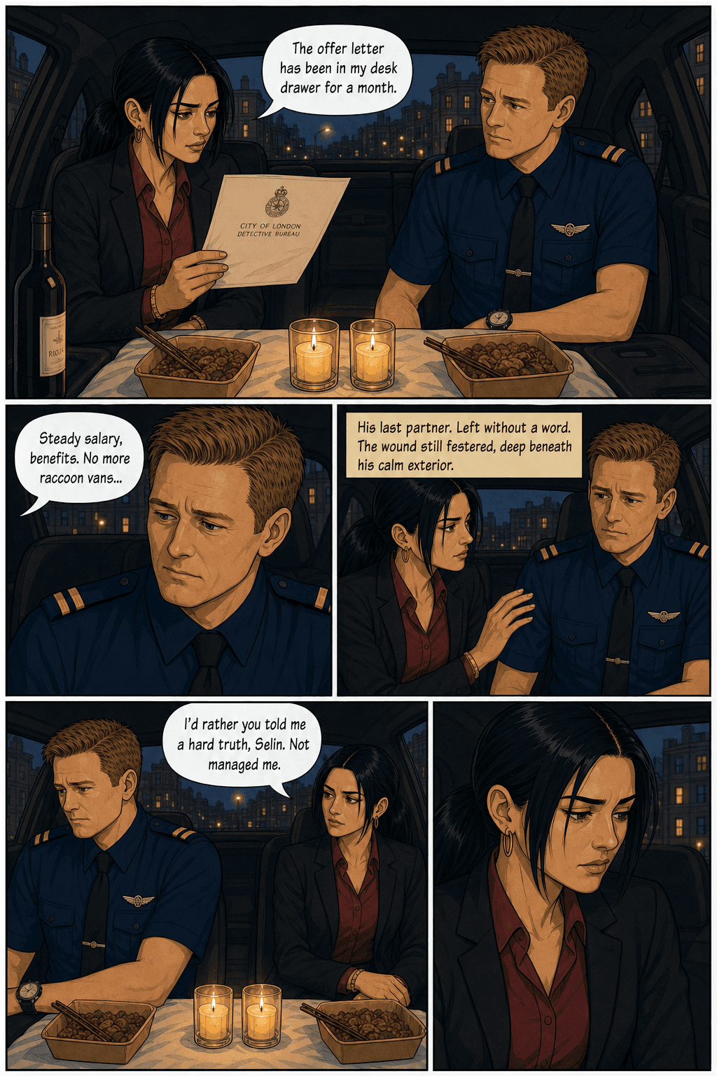 The Anniversary Stakeout, page 5 of 8, Clear Line style