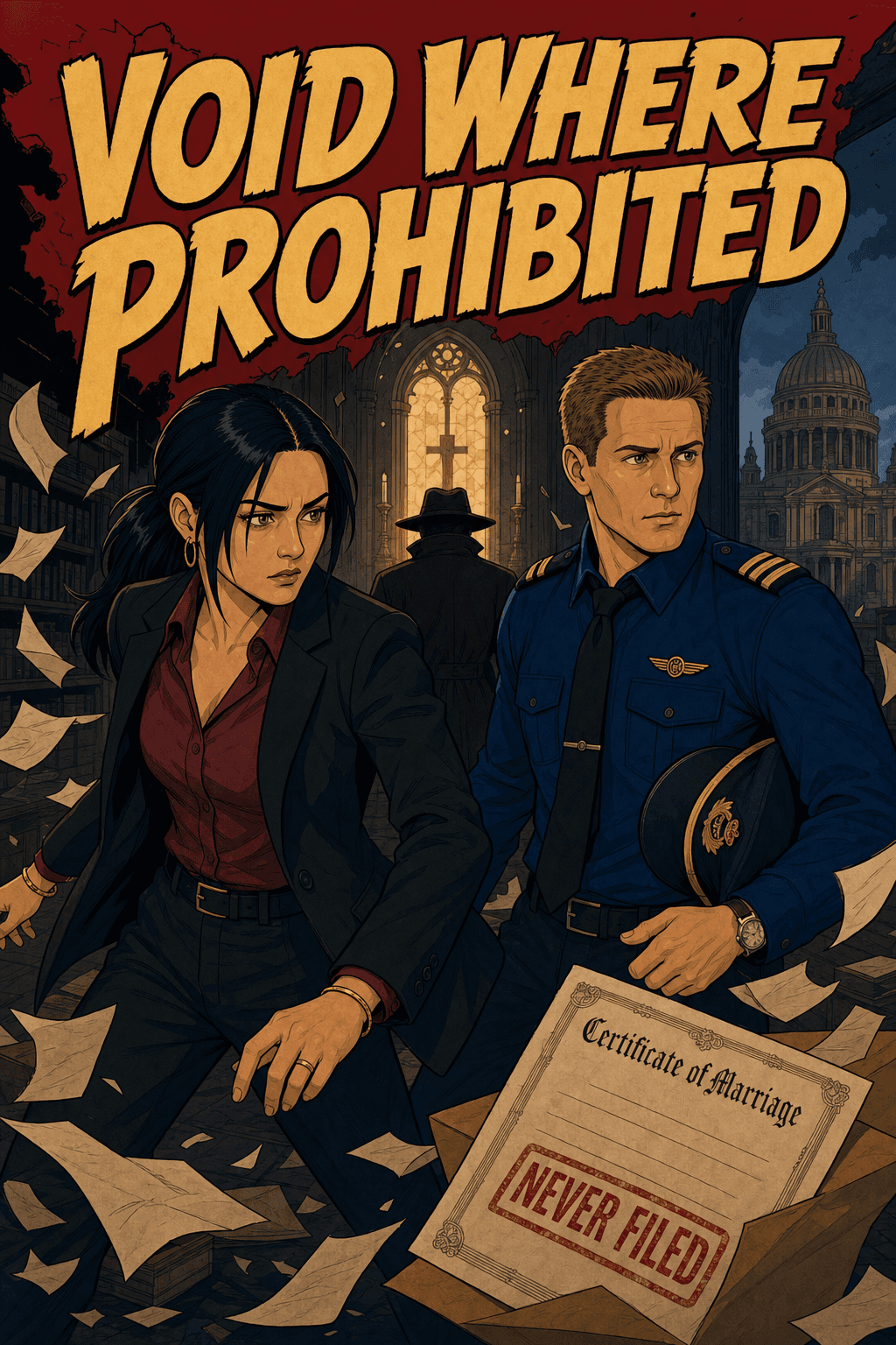 Void Where Prohibited, comic cover