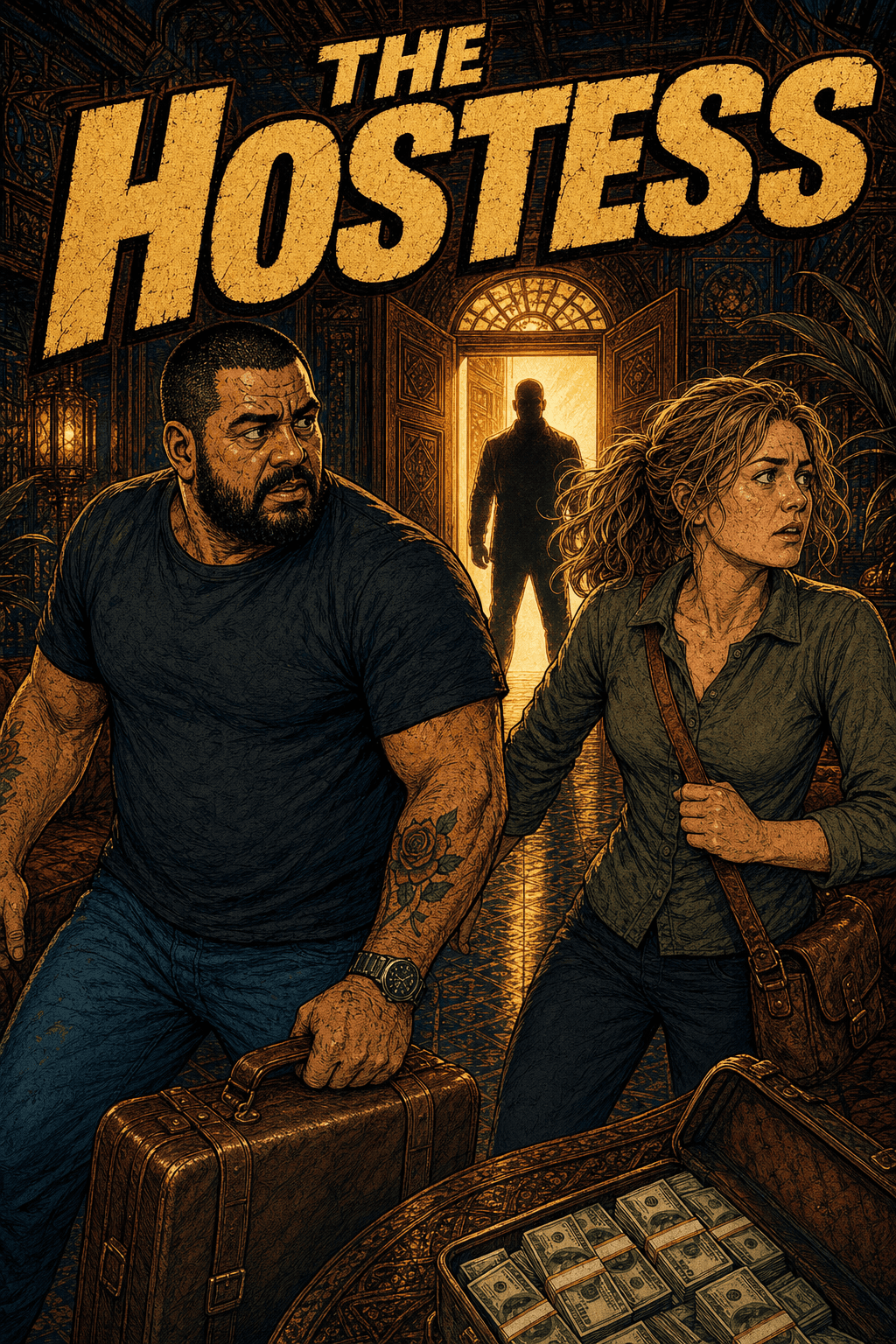 The Hostess, comic cover