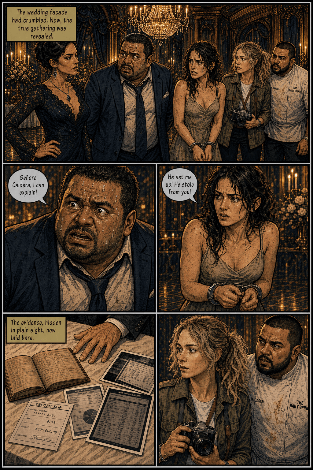Something Borrowed, page 2 of 9, Comic Book style