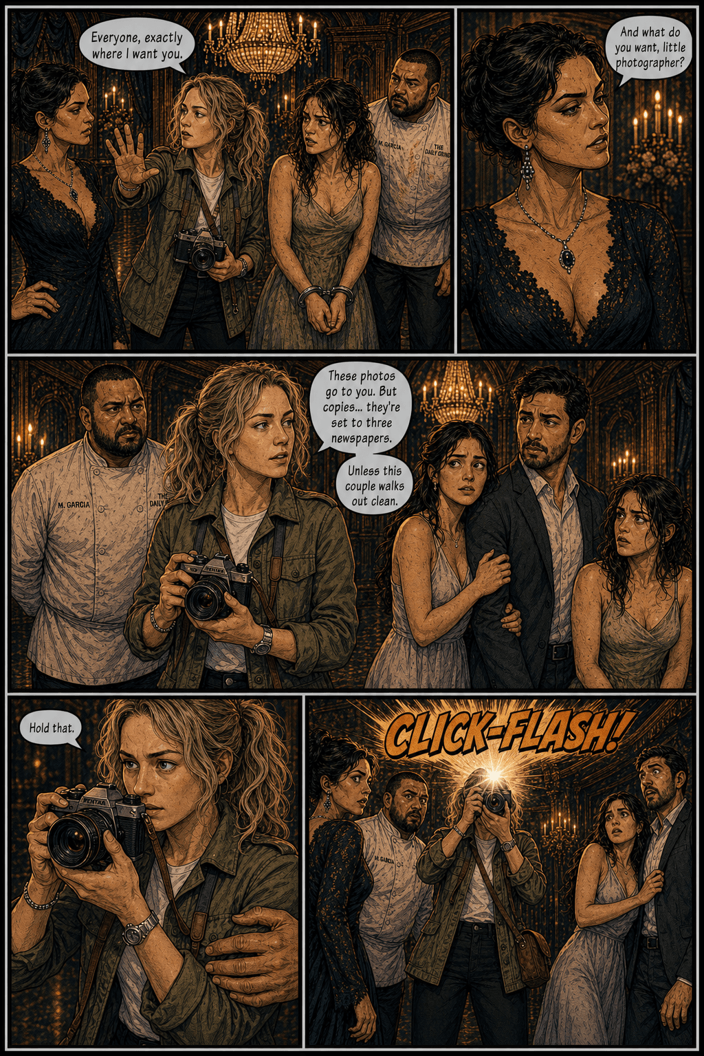 Something Borrowed, page 3 of 9, Comic Book style