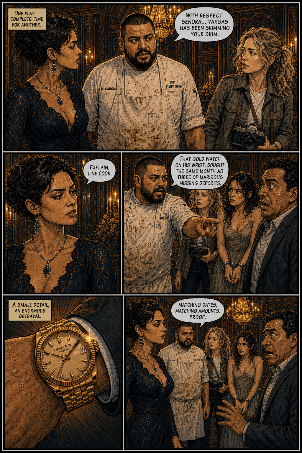 Something Borrowed, page 4 of 9, Comic Book style
