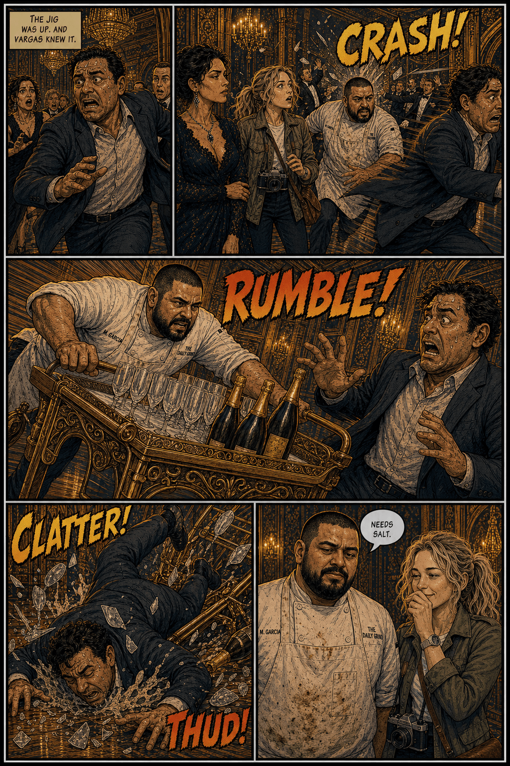 Something Borrowed, page 5 of 9, Comic Book style