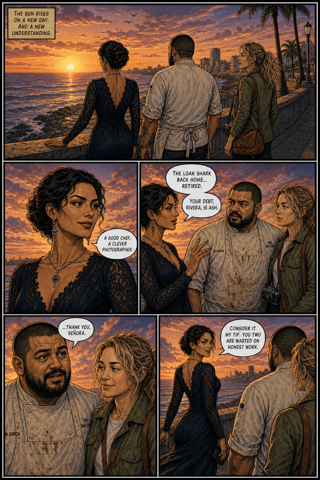 Something Borrowed, page 6 of 9, Comic Book style