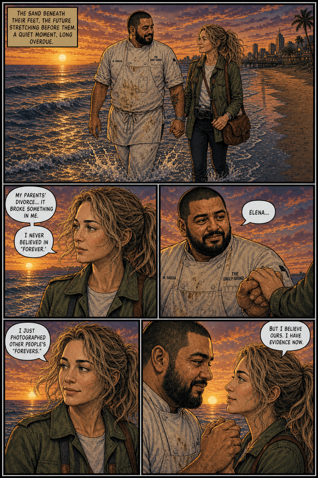 Something Borrowed, page 7 of 9, Comic Book style
