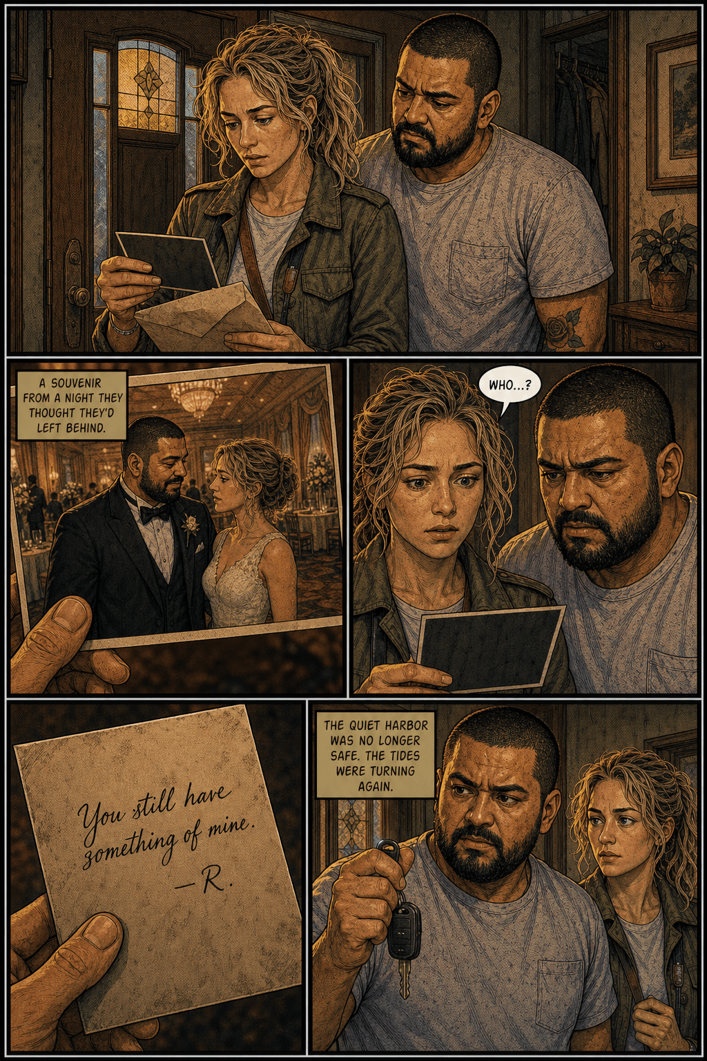 Something Borrowed, page 9 of 9, Comic Book style