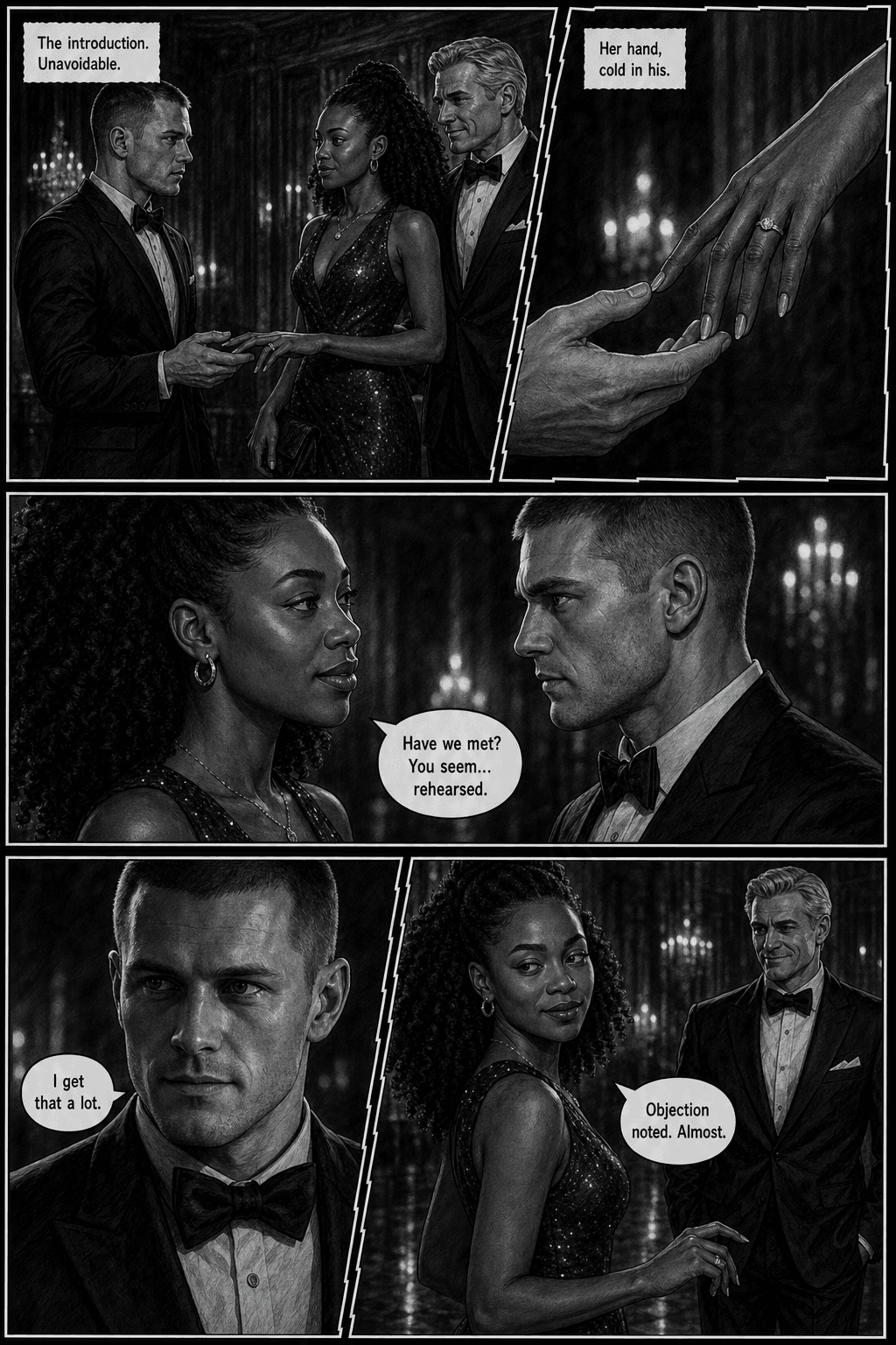 Term Sheet, page 5 of 8, Noir style