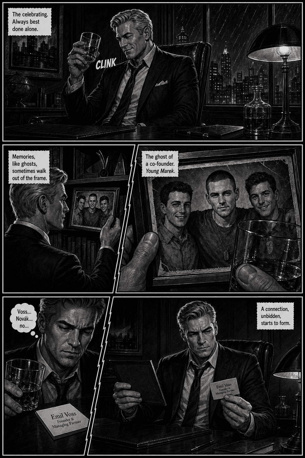 Term Sheet, page 7 of 8, Noir style