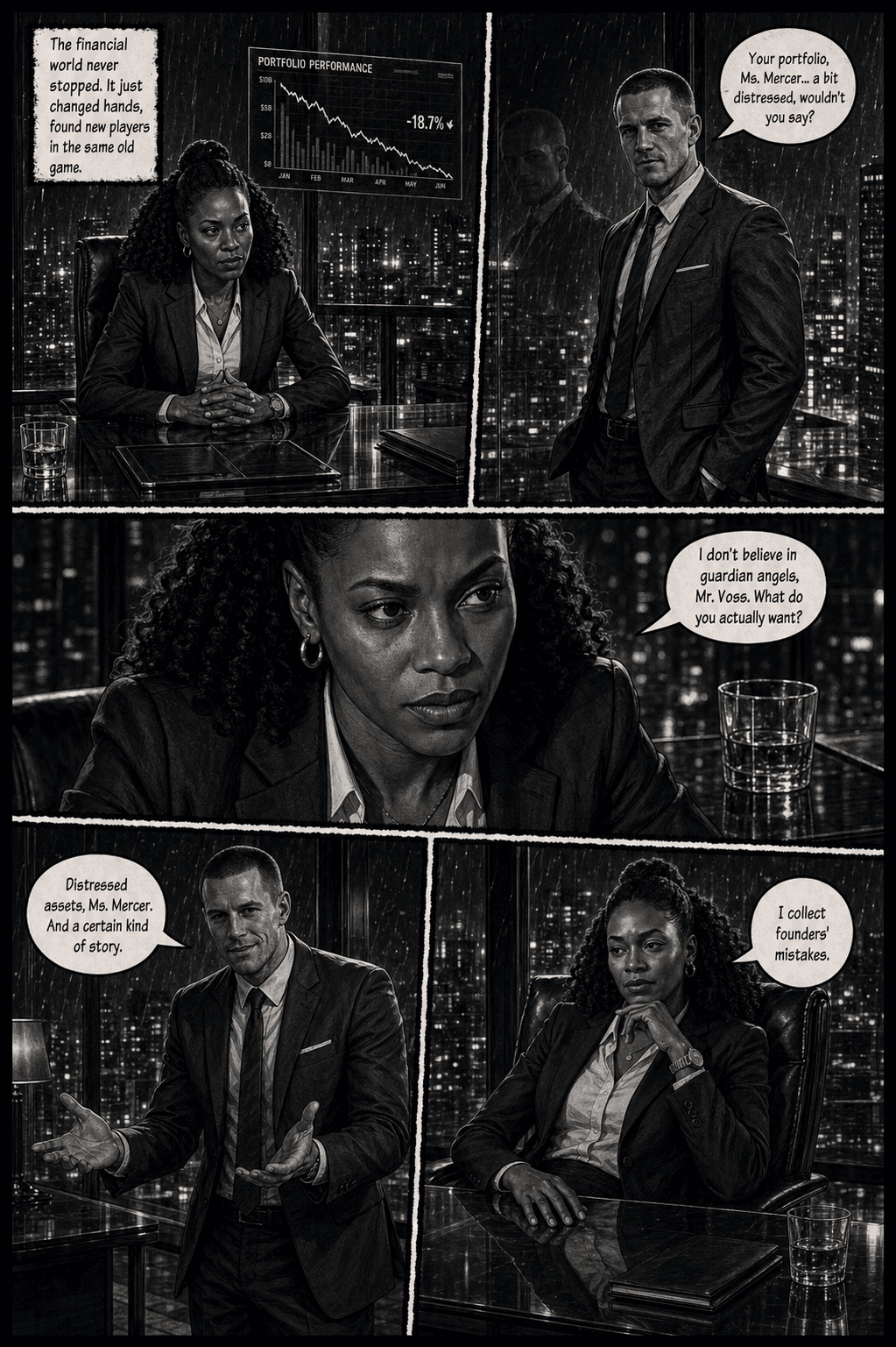 Collateral, page 3 of 8, Noir style