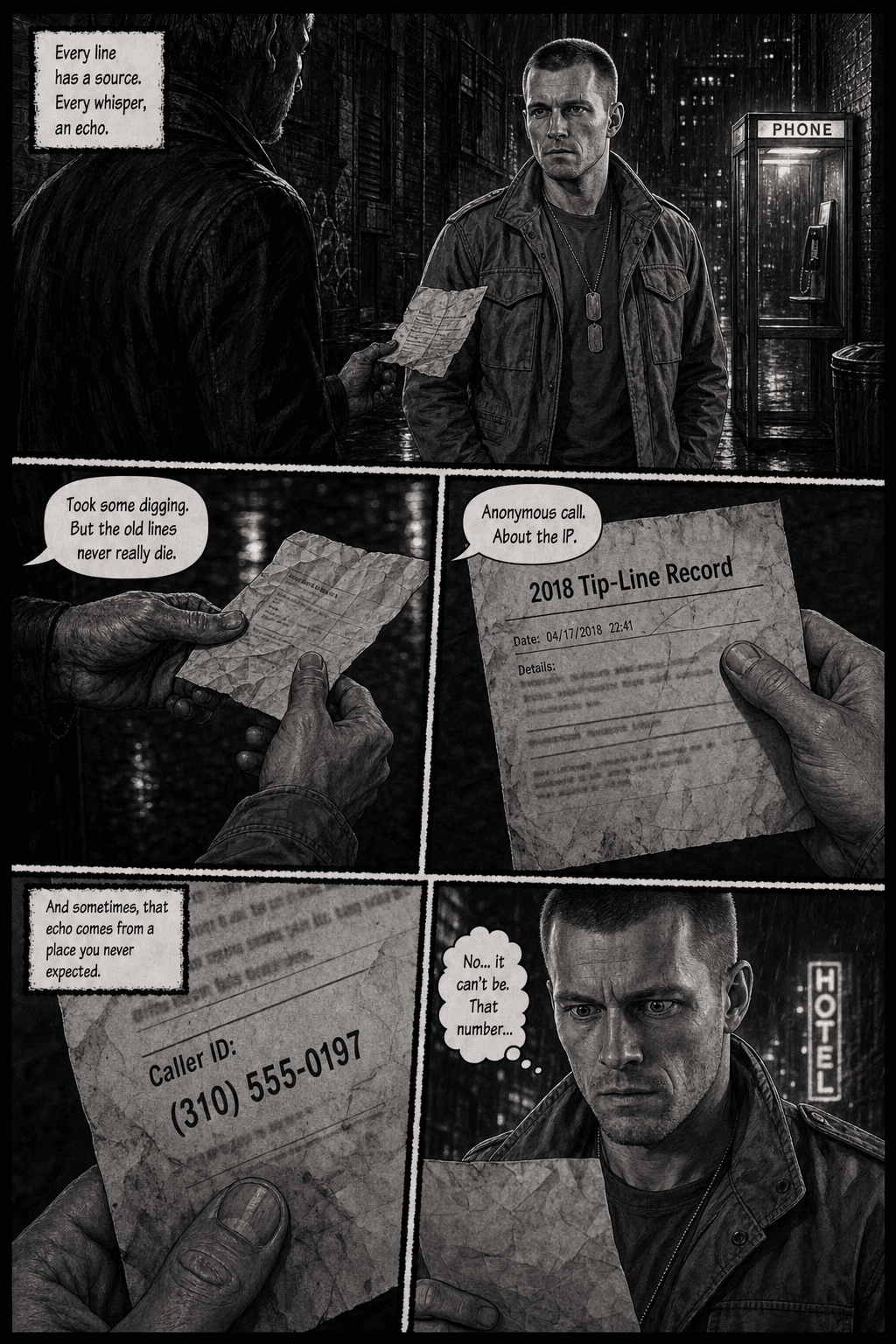 Collateral, page 6 of 8, Noir style