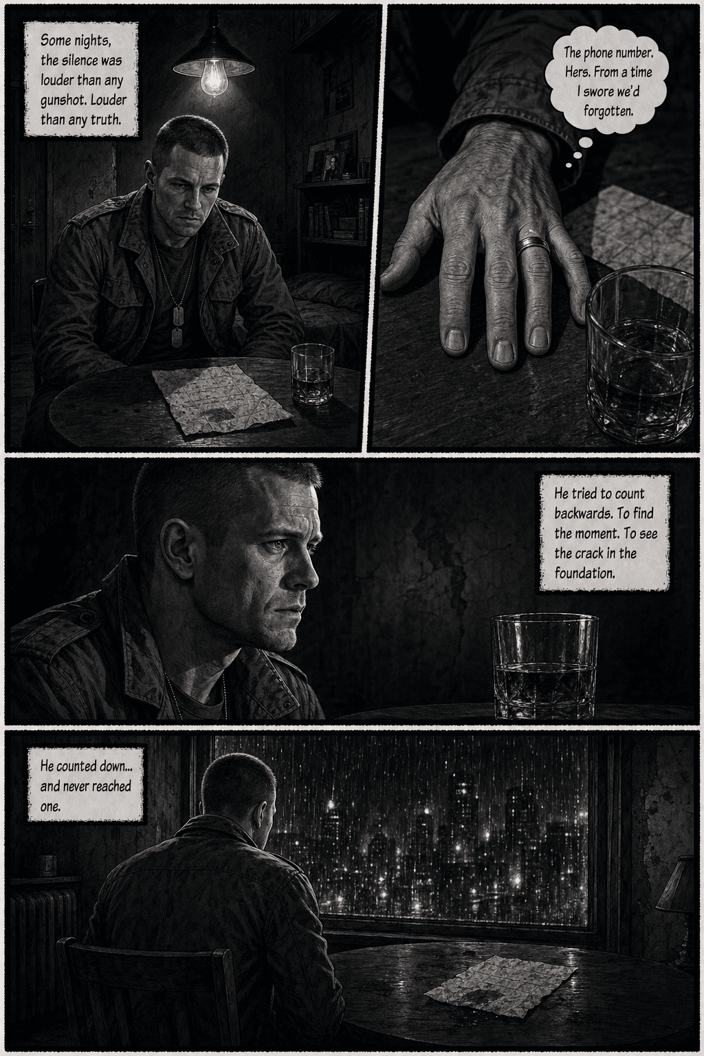Collateral, page 7 of 8, Noir style