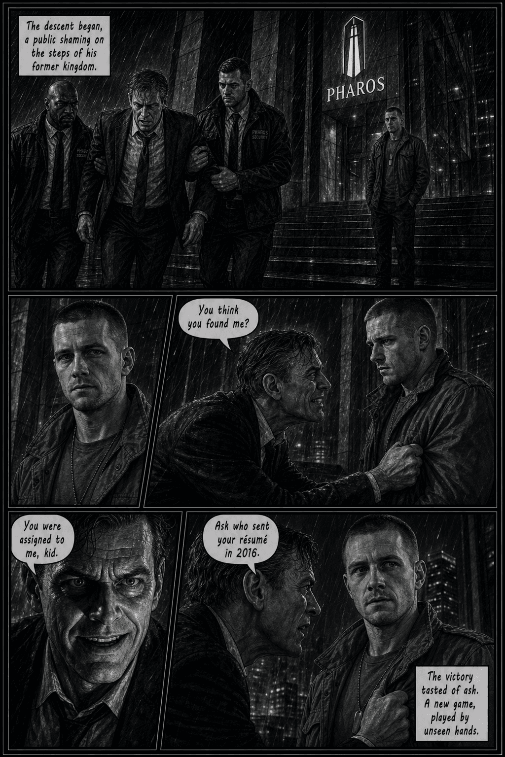 If, page 4 of 9, Noir style