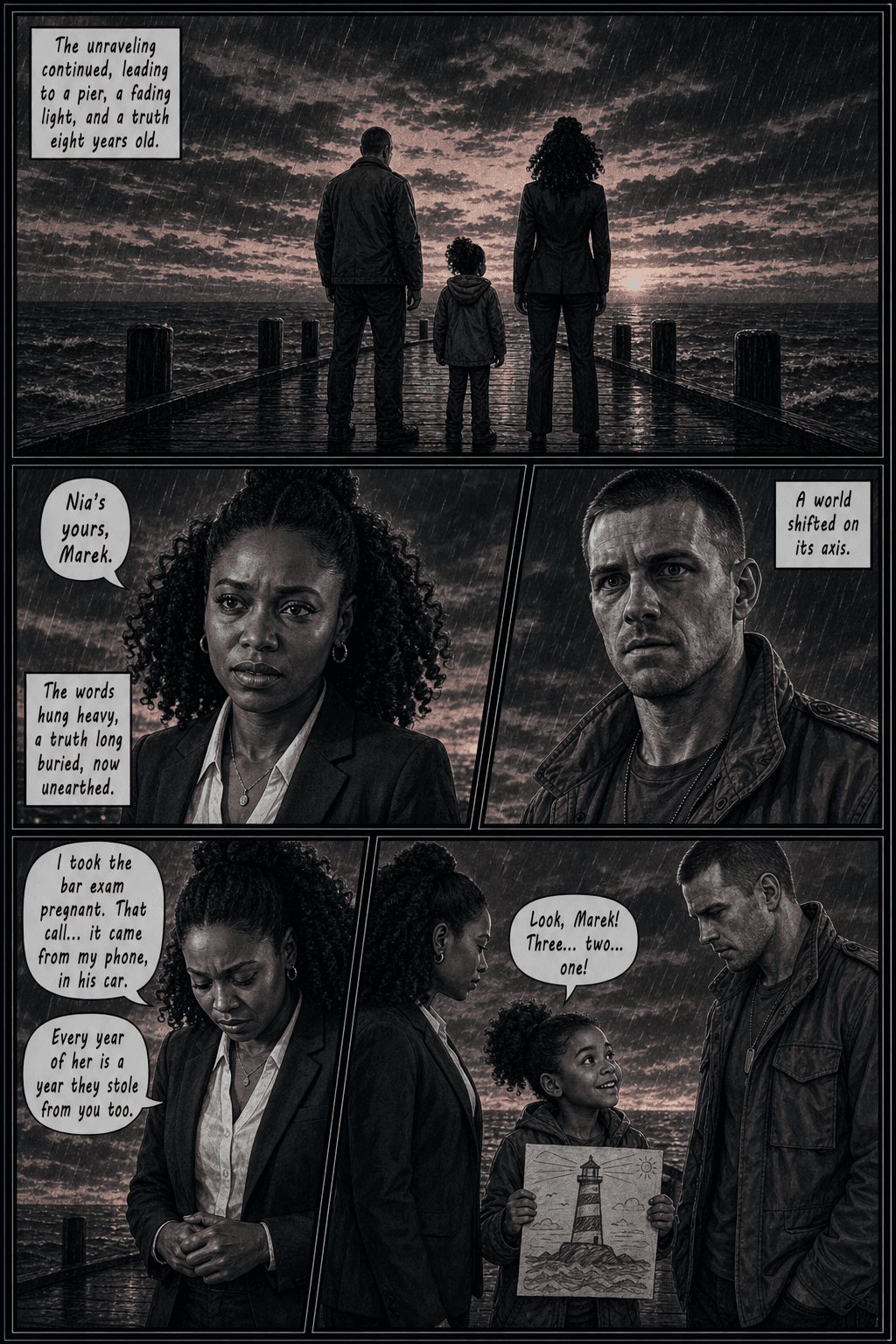If, page 5 of 9, Noir style
