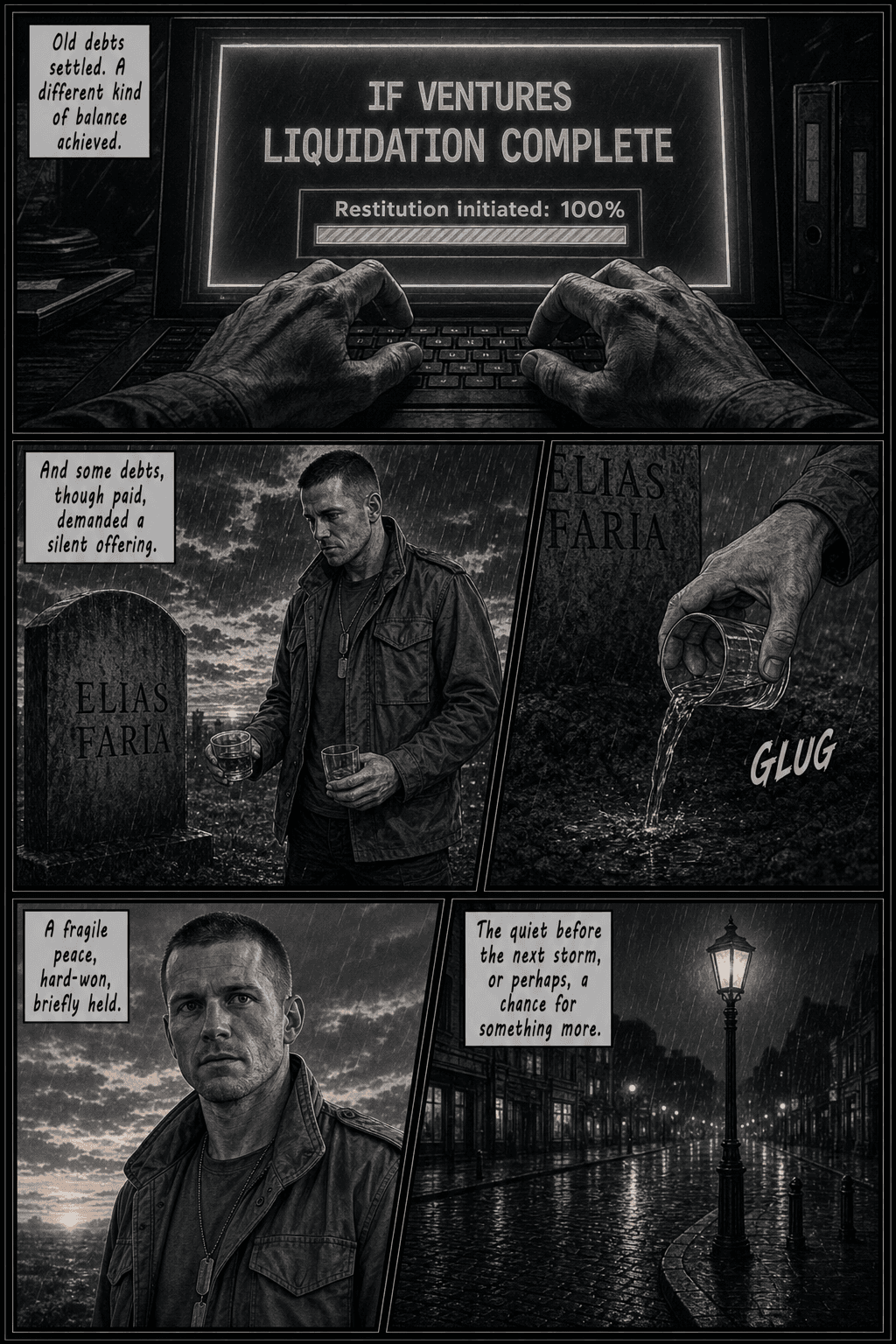 If, page 6 of 9, Noir style