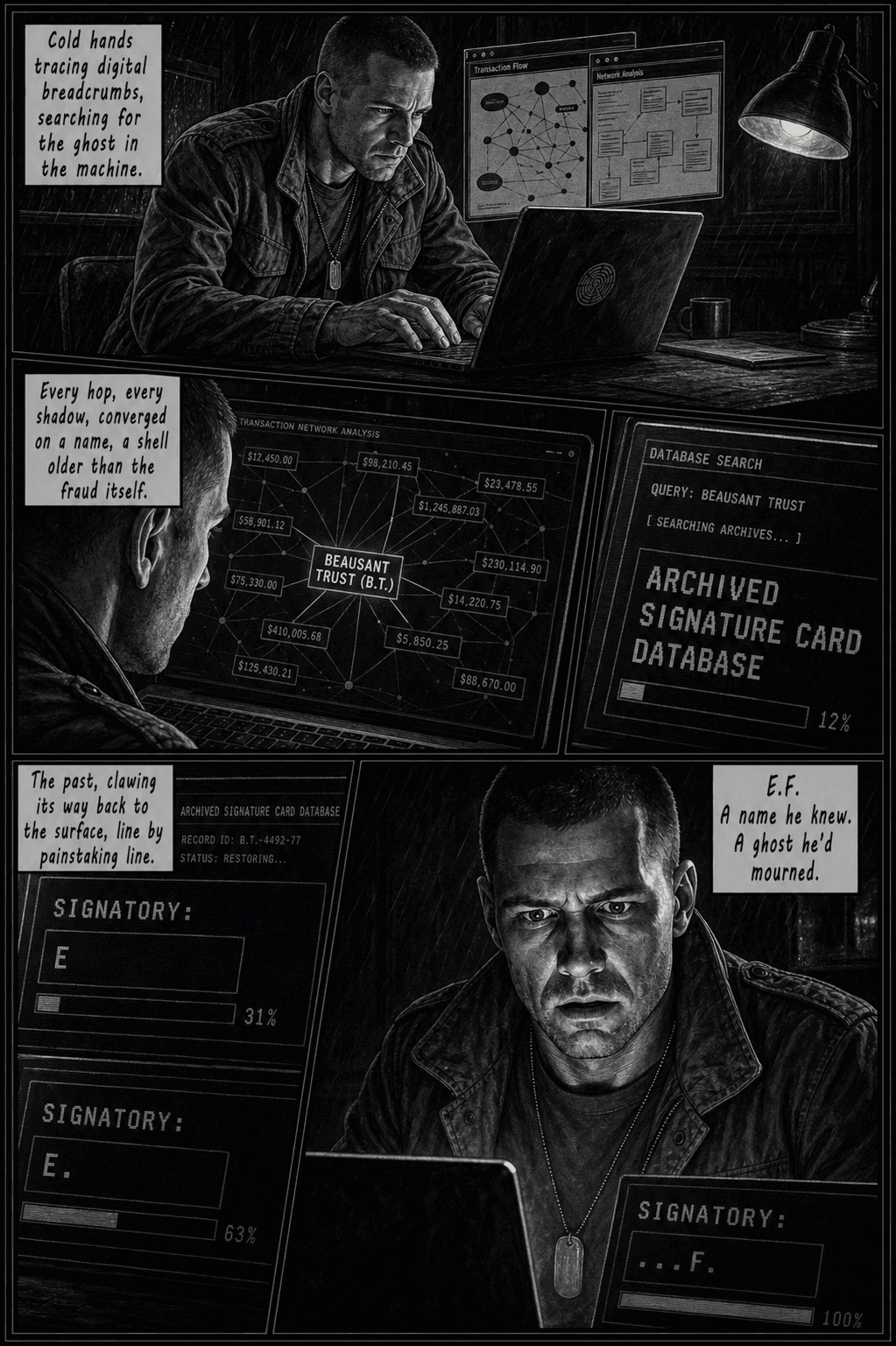 If, page 8 of 9, Noir style