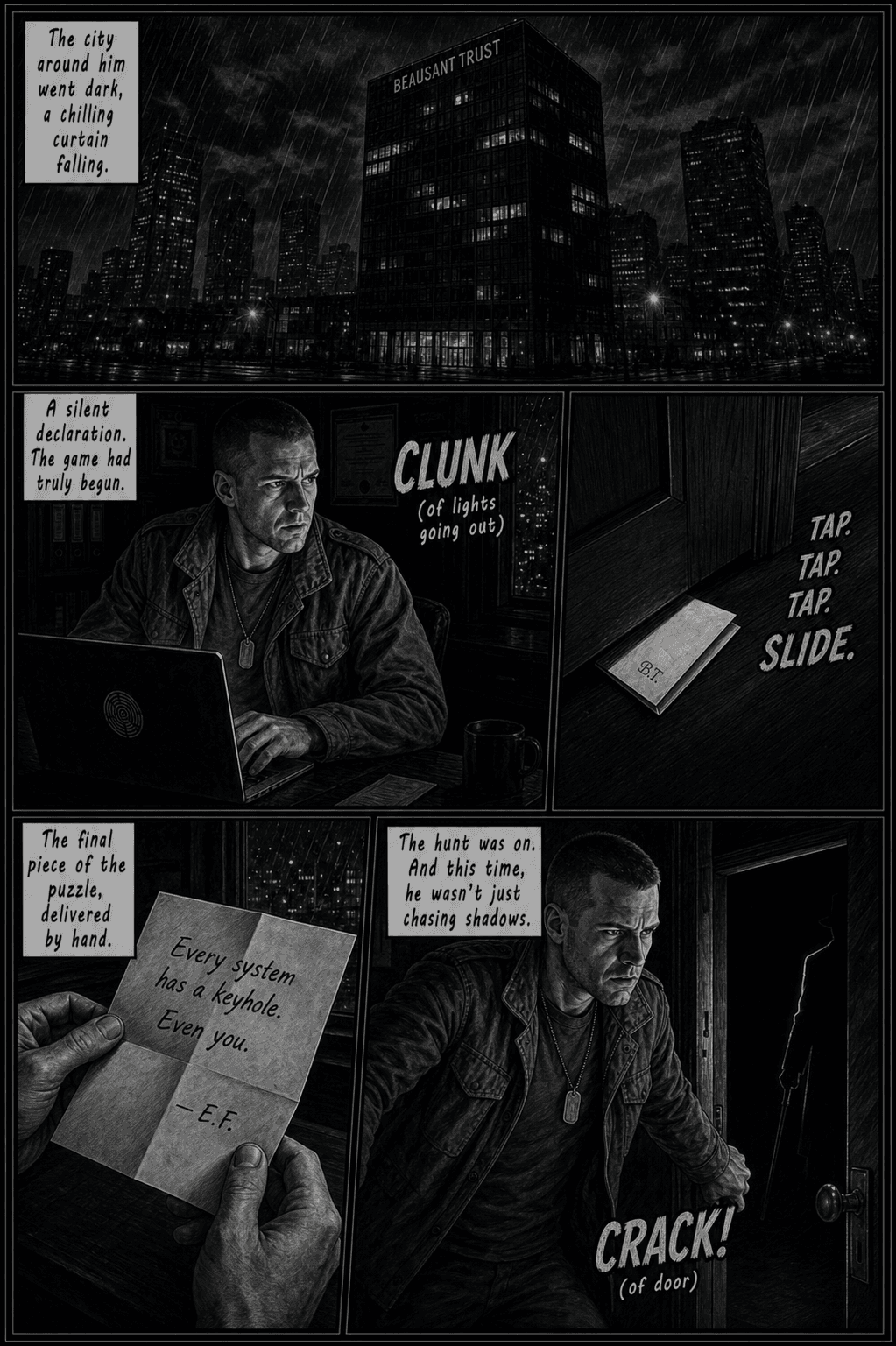 If, page 9 of 9, Noir style