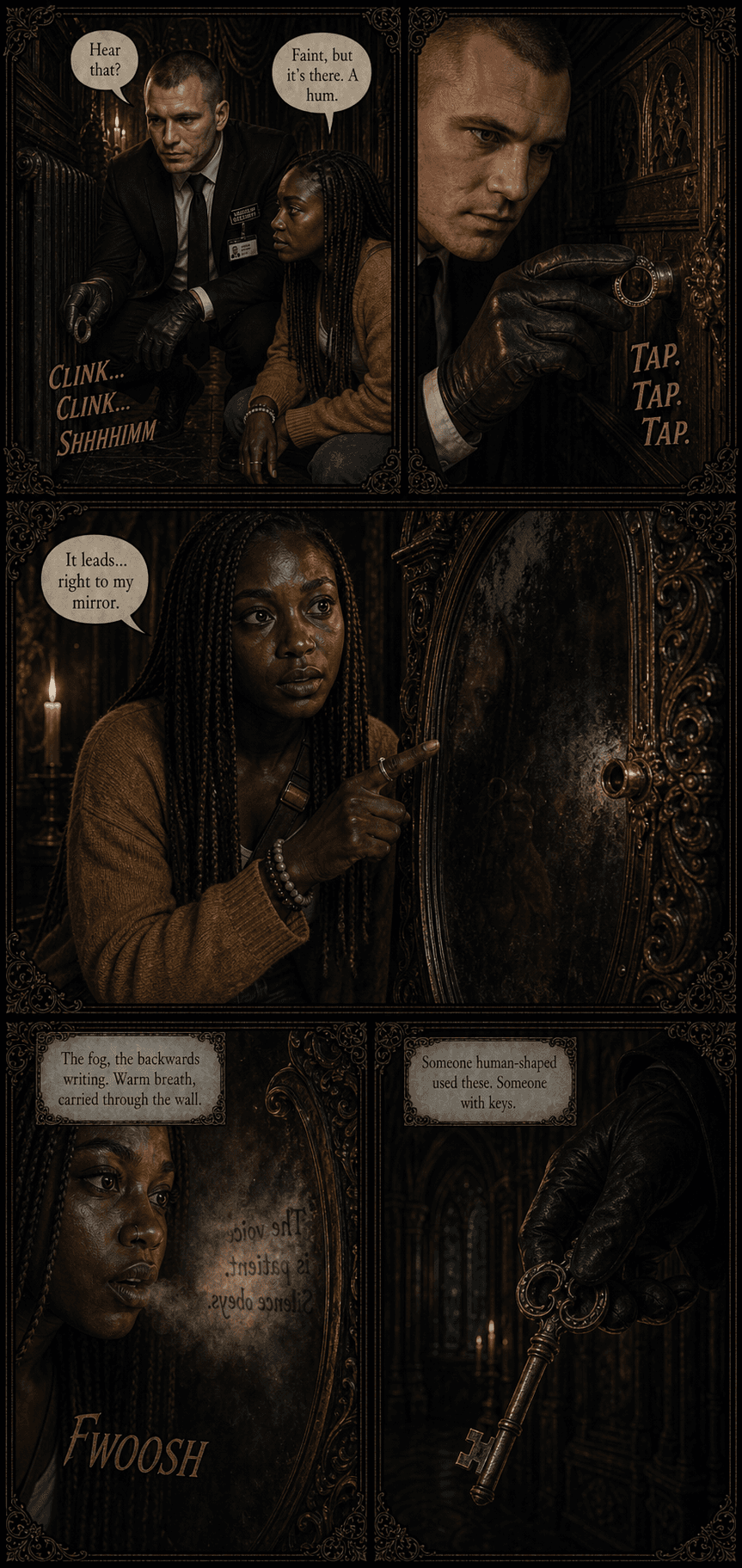 The Price, page 2 of 8, Velvet Gothic style