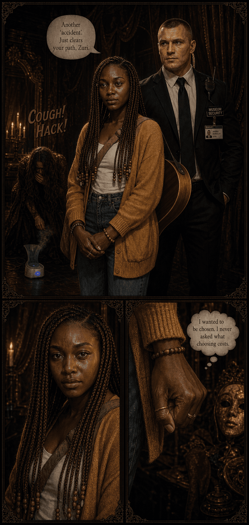 The Price, page 4 of 8, Velvet Gothic style