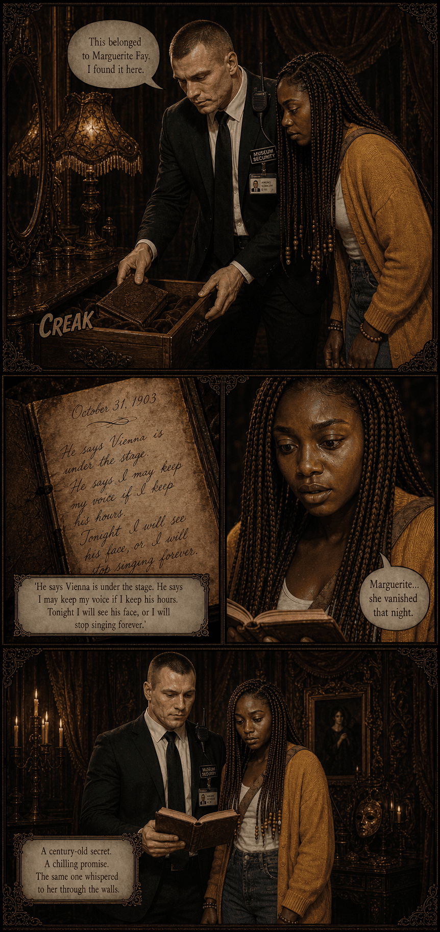 The Price, page 5 of 8, Velvet Gothic style