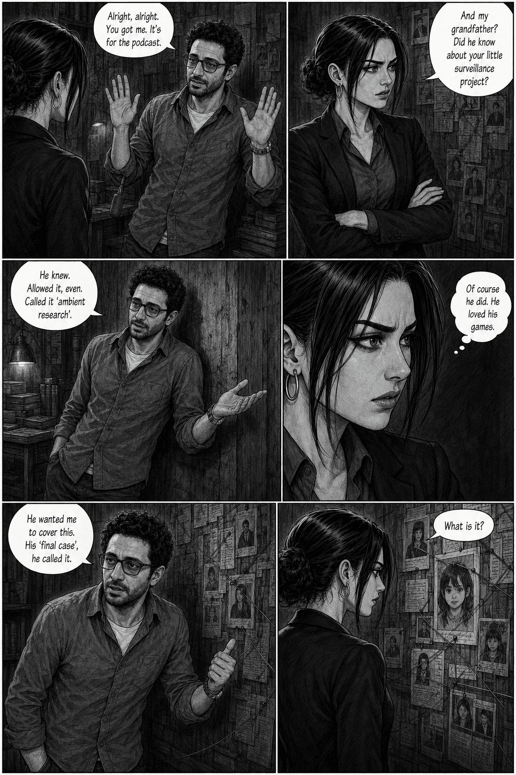 The Wall, page 7 of 9, Manga style