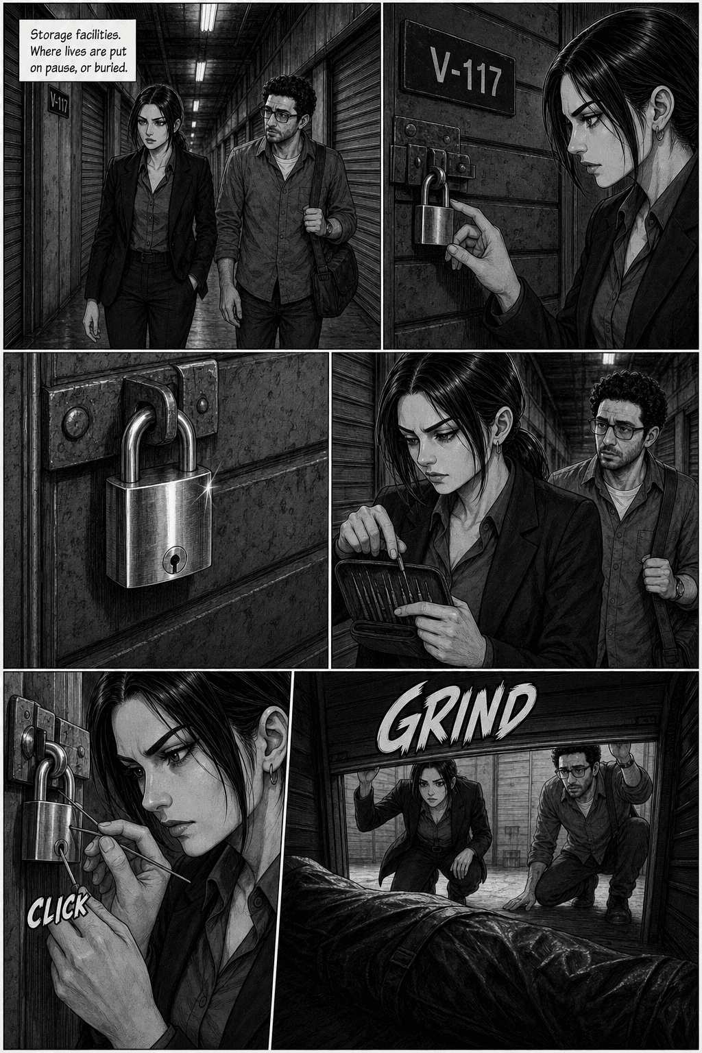 The 4:19, page 8 of 8, Manga style