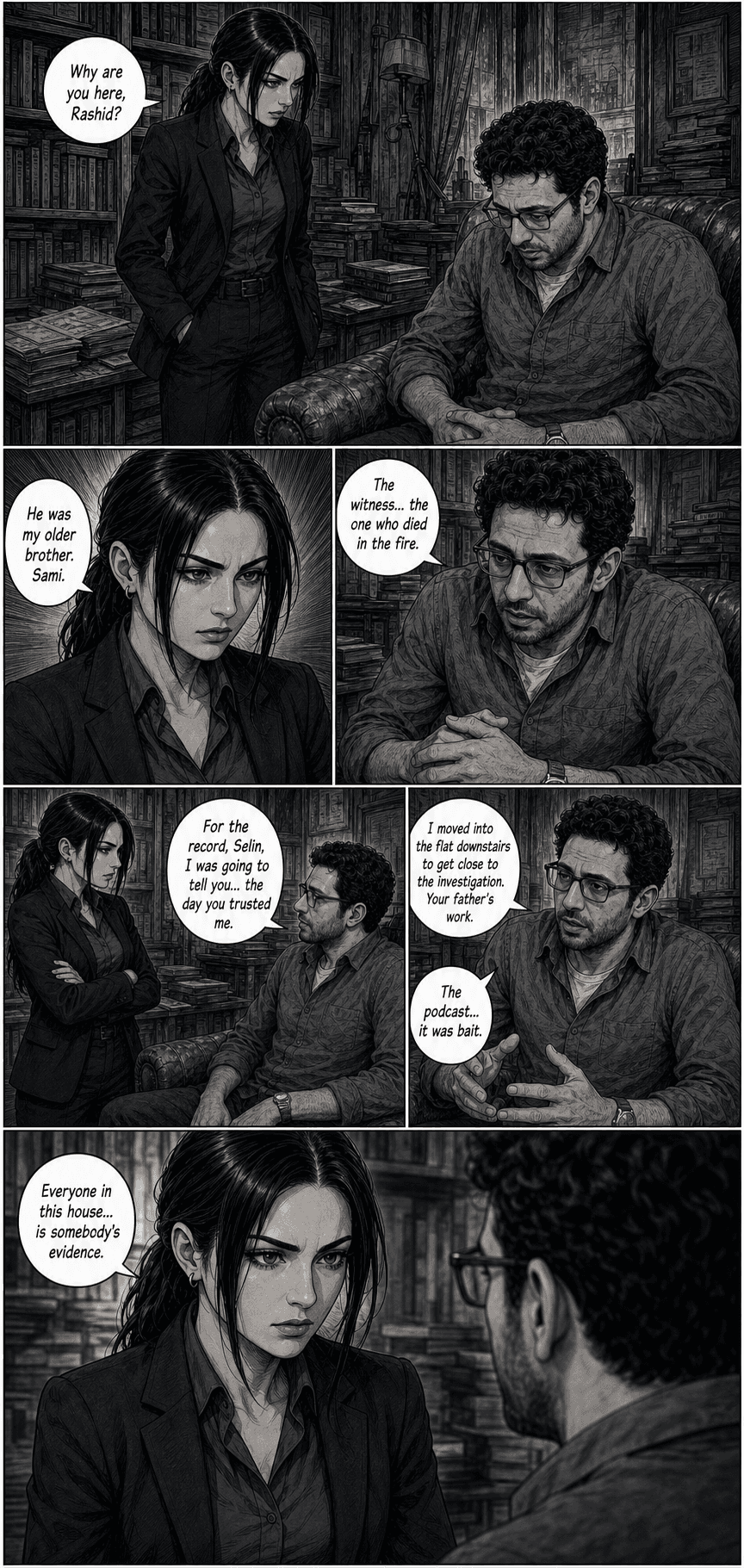 Static, page 4 of 8, Manga style