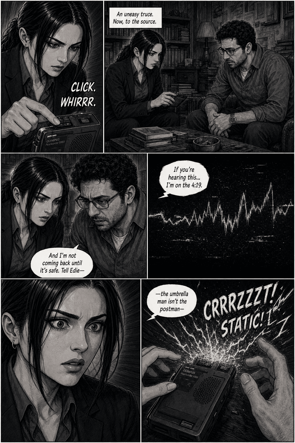 Static, page 5 of 8, Manga style