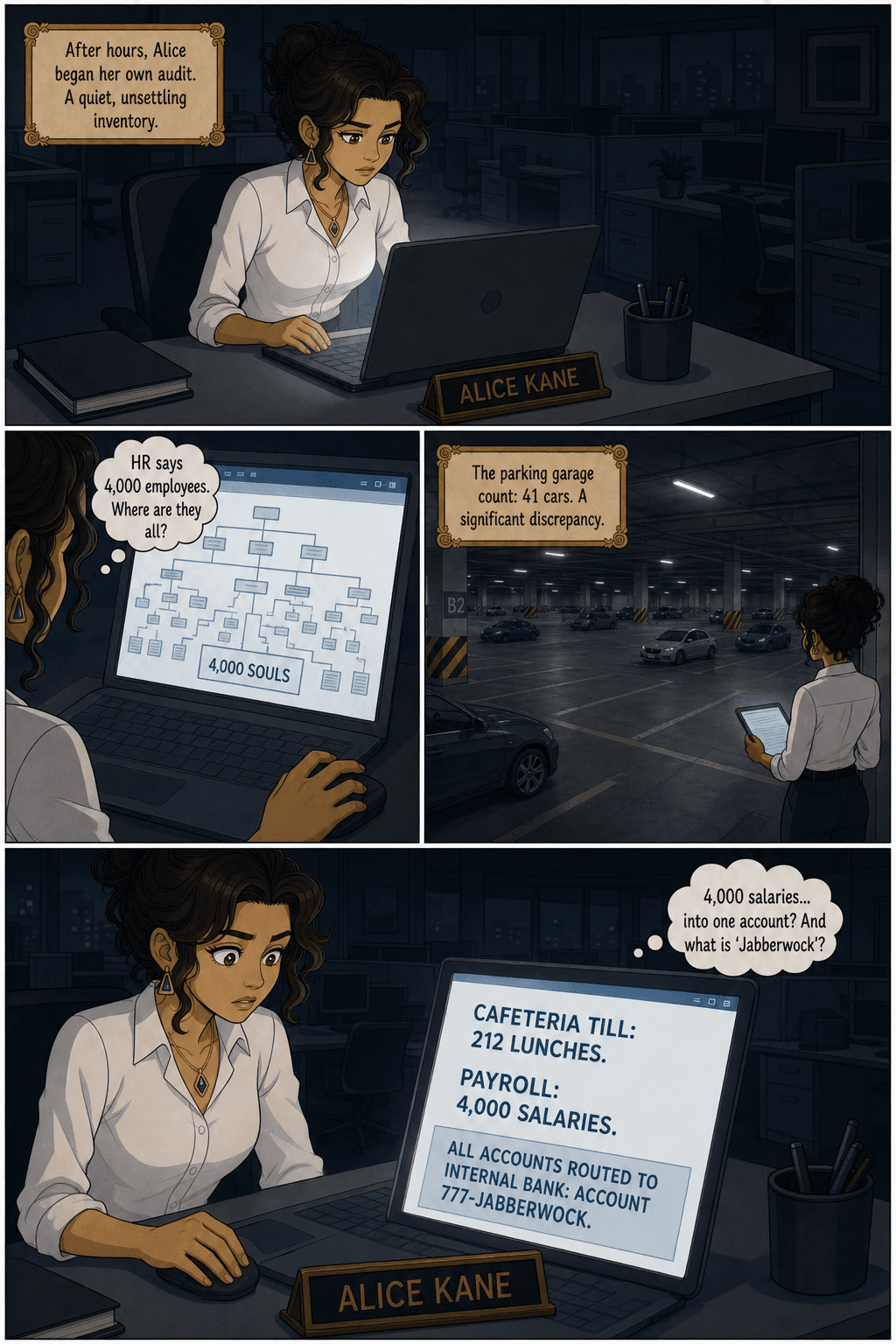 Always 9:47, page 5 of 8, Modern Cartoon style